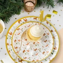 Coterie Woodland Wonders Small Plates (10 Per Pack) Tabletop