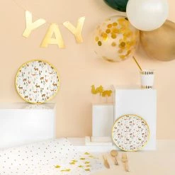 Coterie Decorations Forest Green Confetti Balloon Bunch